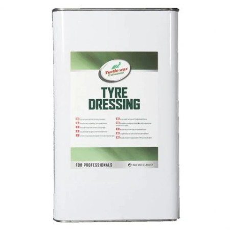 TURTLE WAX PRO SOLVENT TYRE DRESSING 5LTR TURTLE WAX PRO SOLVENT TYRE DRESSING 5LTR